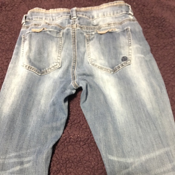 Ripped Blue Jeans - Picture 2 of 5